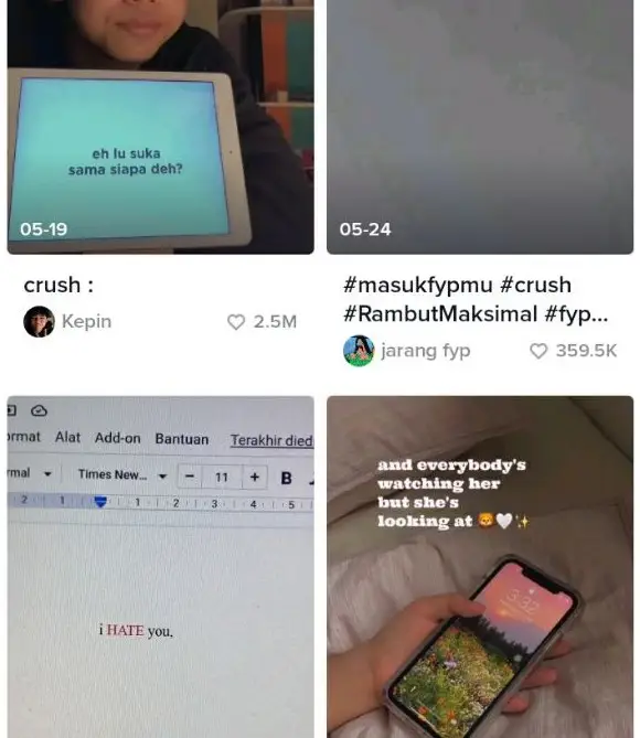 Crush artinya apa