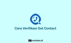 Cara verifikasi get contact