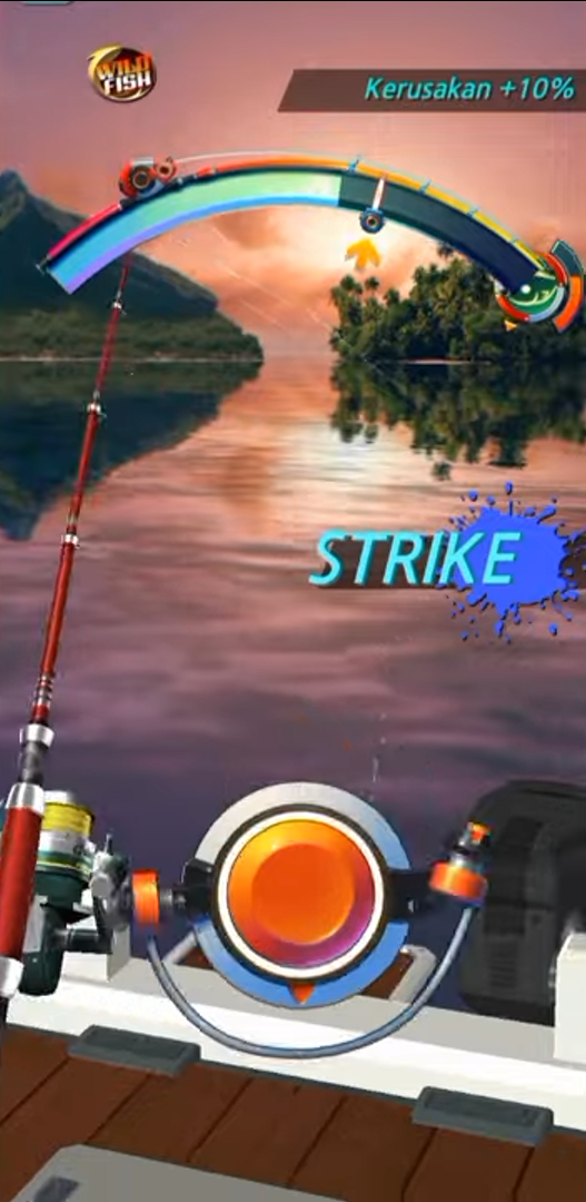 cara mendapatkan ikan boss di game fishing hook